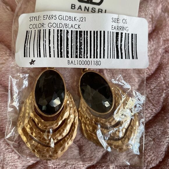 NWT Nordstrom Bansri Gold-Tone Earrings - Picture 4 of 6
